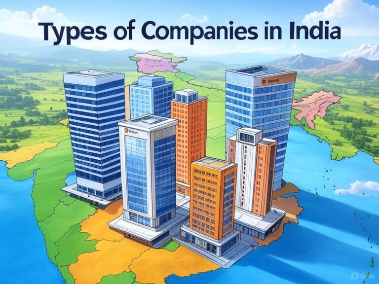 Types of companies in india