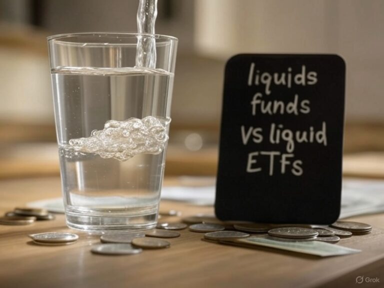 Liquid funds Vs Liquid ETF