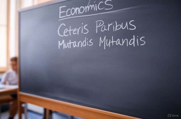 Ceteris Paribus vs Mutatis Mutandis